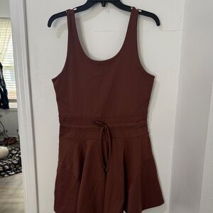 Caracilia Brown Sleeveless Sport Dress Size L . NWOT